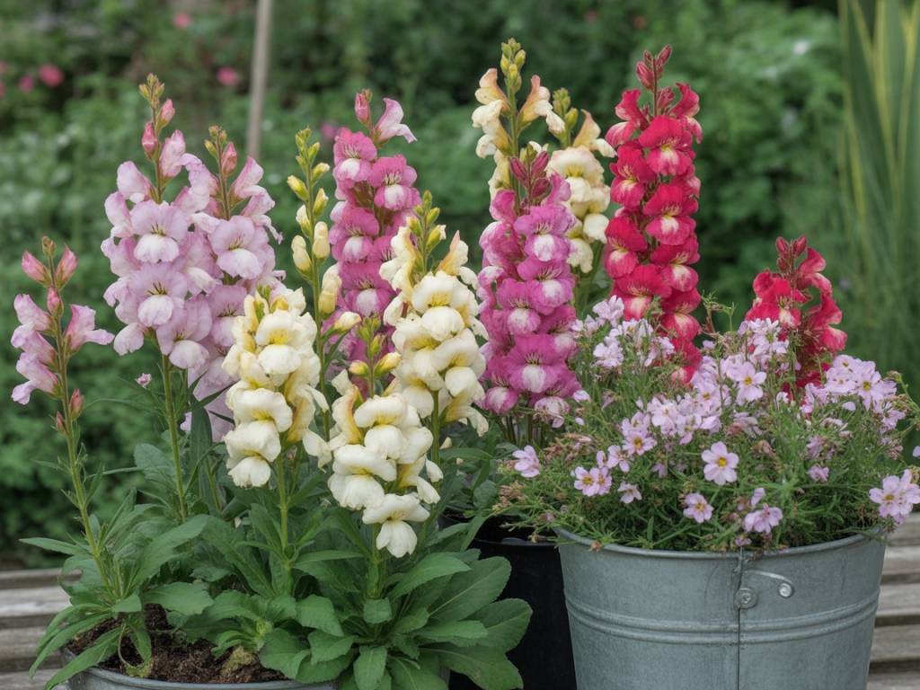 Antirrhinum flower ideas for cottage-style borders and containers
