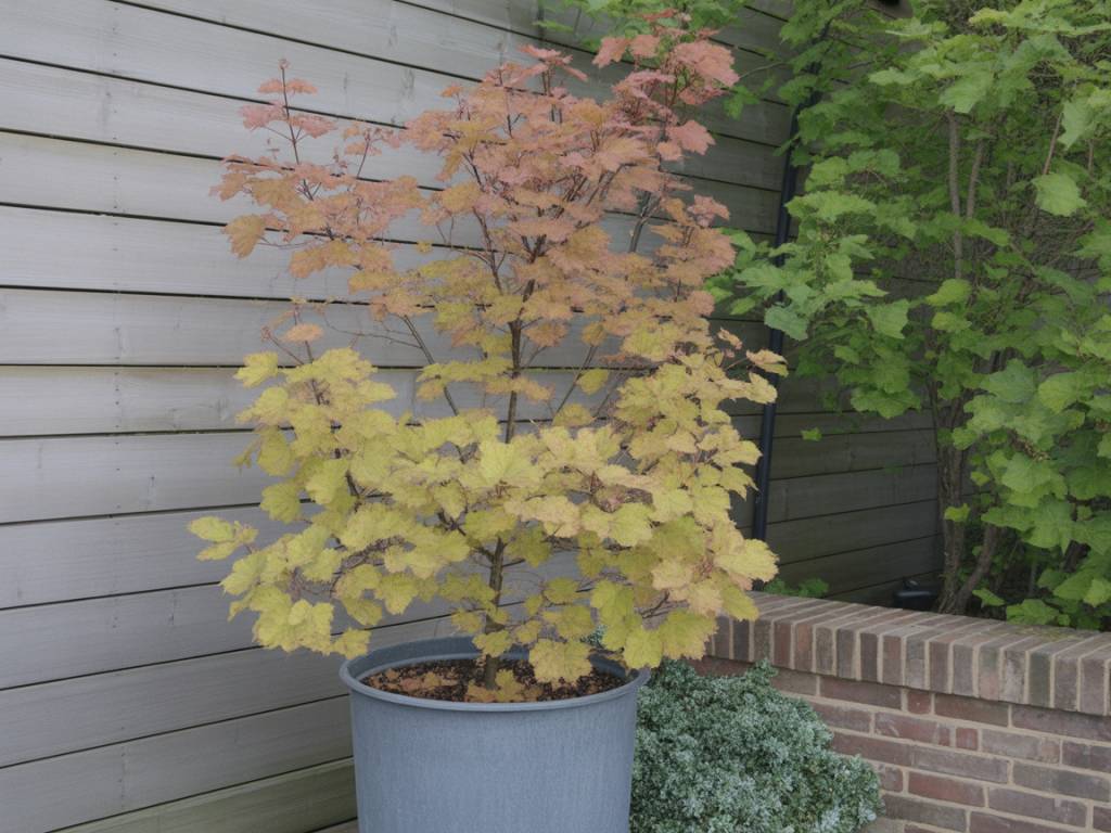 Acer tree care in pots for stunning colour on a small patio